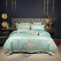 Hot sale cotton European design bed sheet set